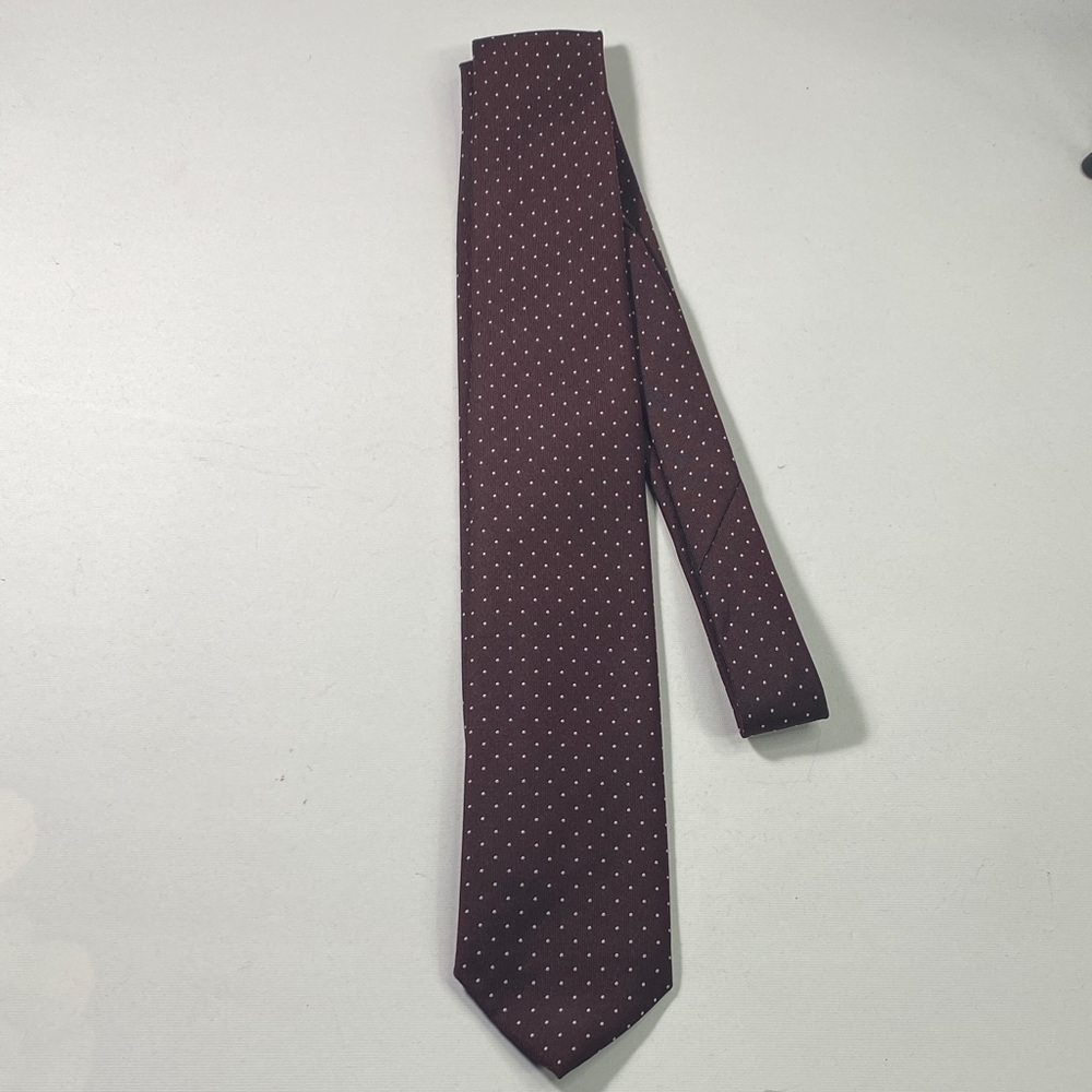 Classic Brown Polka Dot Tie
